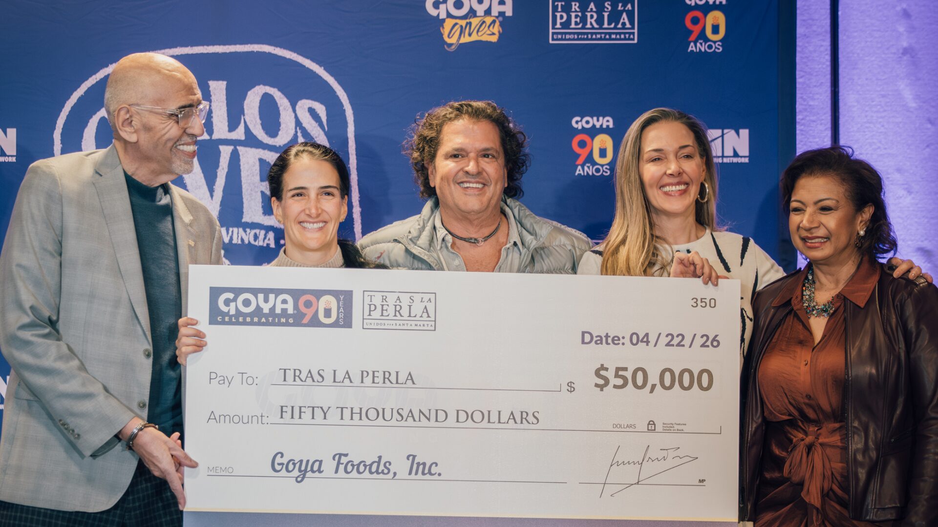 90 YEARS OF GOYA: CULTURE, COMMUNITY, AND A POWERFUL UNION WITH CARLOS VIVES